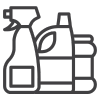 cleaning chemicals icon